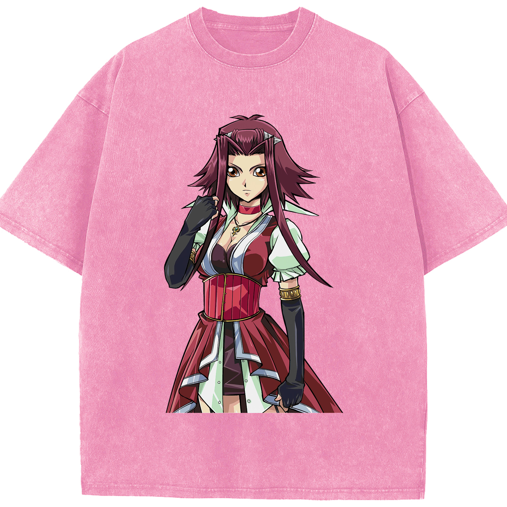 （画像用） 遊☆戯☆王 Yu-Gi-Oh! 綿100% ヴィンテージ風 半袖Tシャツ（フロントプリント）